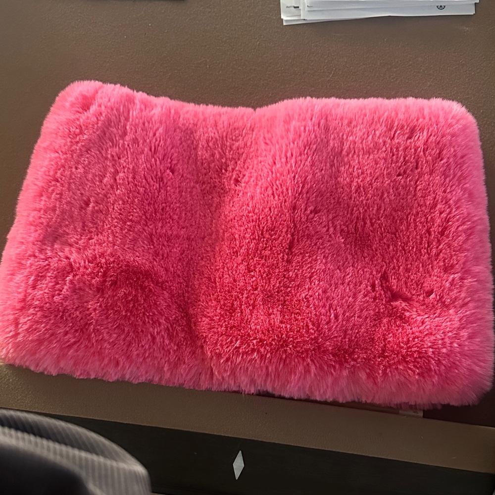 Maeve Pink Faux Fur